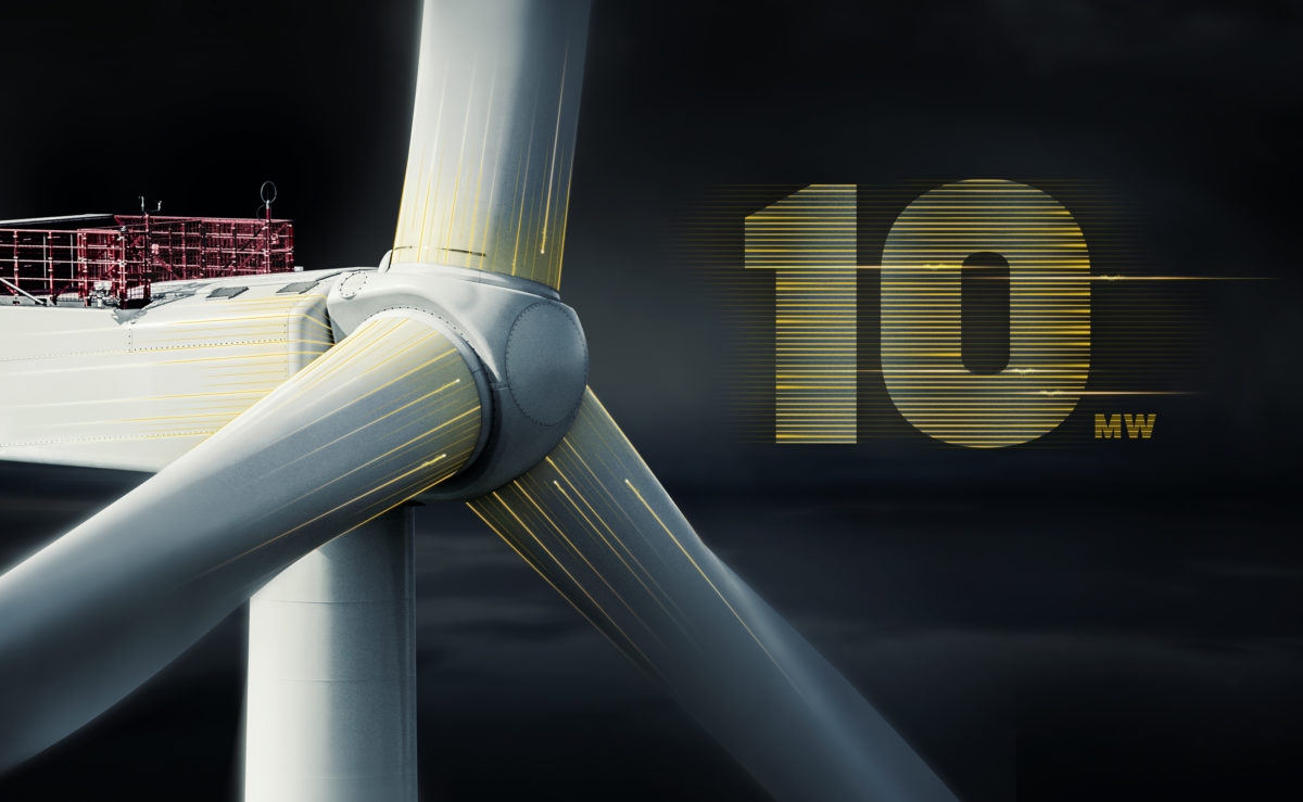 MHI Vestas lanceert de eerste 10 MW wind turbine in de historie