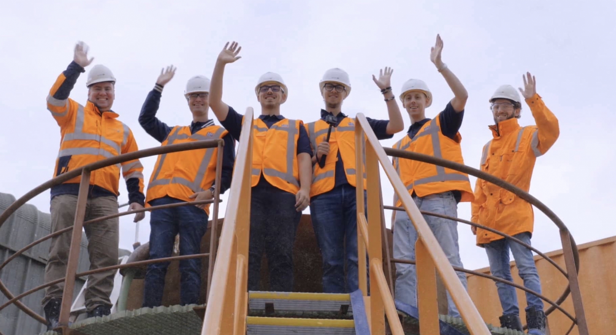 Webreeks met studenten in de hoofdrol